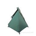 1.7 kg de montañismo verde Trekking doble carpa